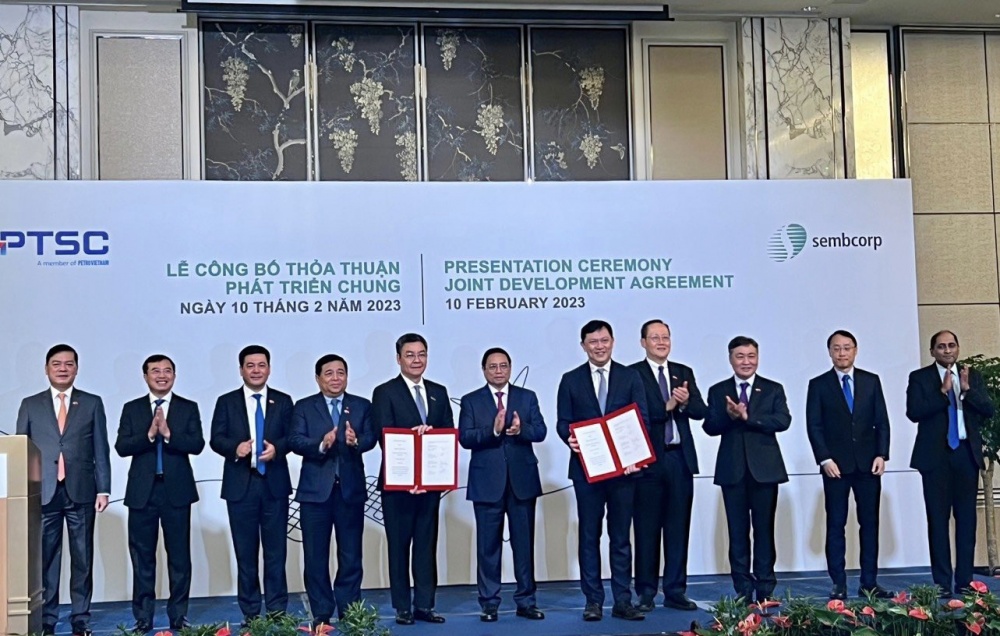 PTSC và Sembcorp ký Thỏa thuận Phát triển chung (JDA) về việc hợp tác đầu tư, xuất khẩu điện sang Singapore PTSC và Sembcorp ký Thỏa thuận Phát triển chung (JDA) về việc hợp tác đầu tư, xuất khẩu điện sang Singapore