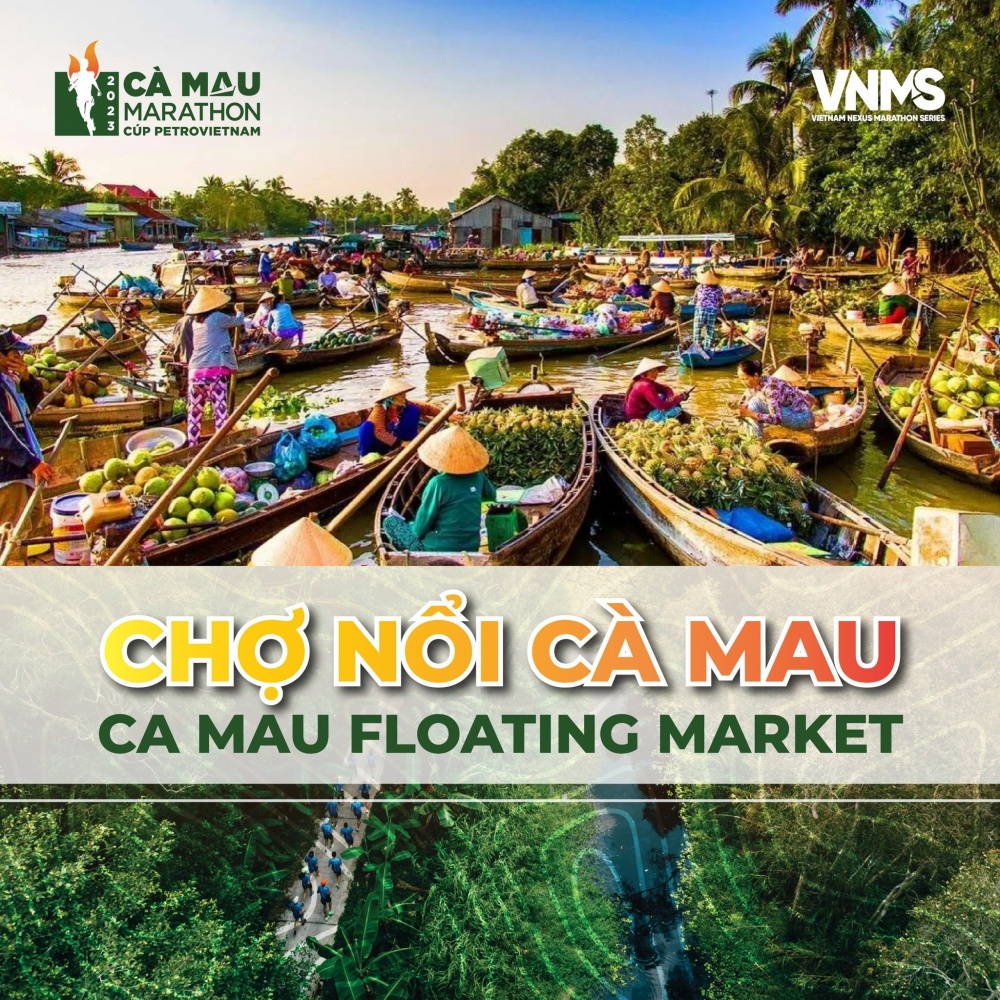 Chợ nổi Cà Mau.