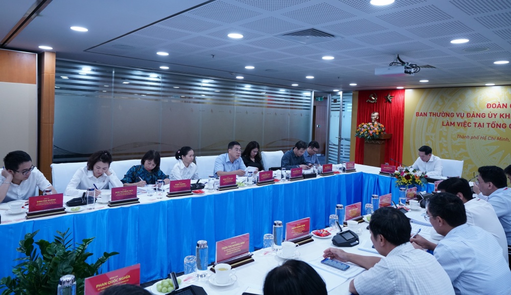 Ban Thường vụ Đảng ủy Khối Doanh nghiệp Trung ương thực hiện giám sát chuyên đề đối với Đảng ủy, Ban Thường vụ Đảng ủy PV GAS