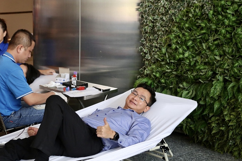 Đoàn Thanh niên Cụm phối hợp hoạt động TP HCM tổ chức hiến máu tình nguyện 