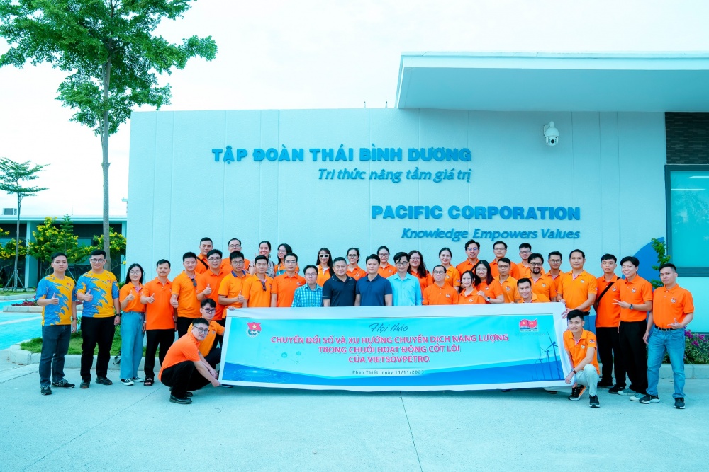 Đoàn Thanh niên tham gia chuyển đổi số và xu hướng chuyển dịch năng lượng của Vietsovpetro