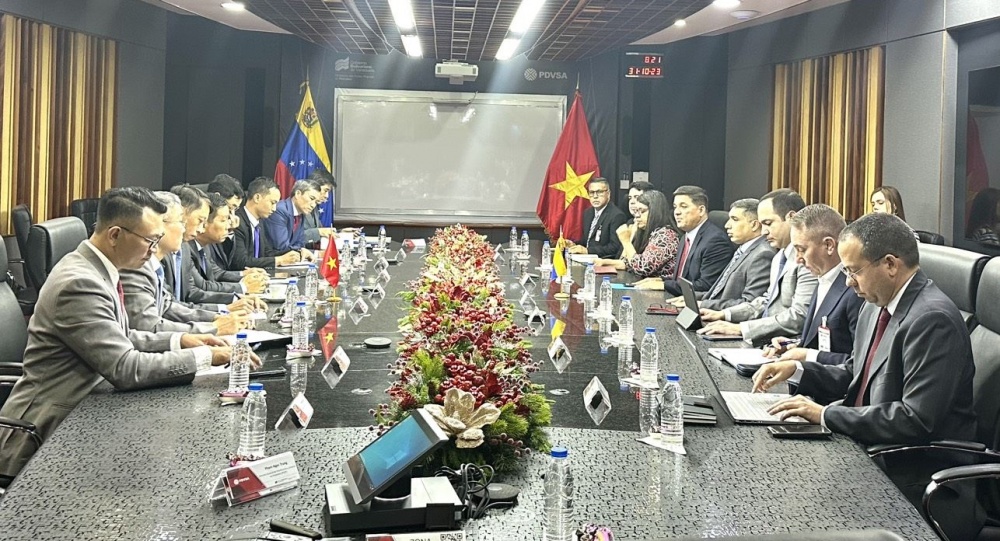 Petrovietnam/PVEP làm việc với các đối tác tại Venezuela Petrovietnam và PVEP làm việc với các đối tác tại Venezuela