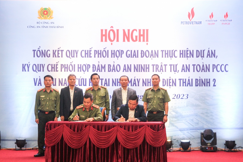 Giữ vững an ninh, an toàn cho NMNĐ Thái Bình 2
