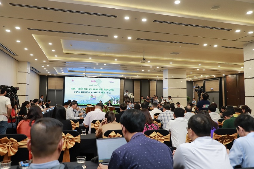 Diễn đàn phát triển du lịch xanh Việt Nam năm 2023: Tăng trưởng xanh và bền vững