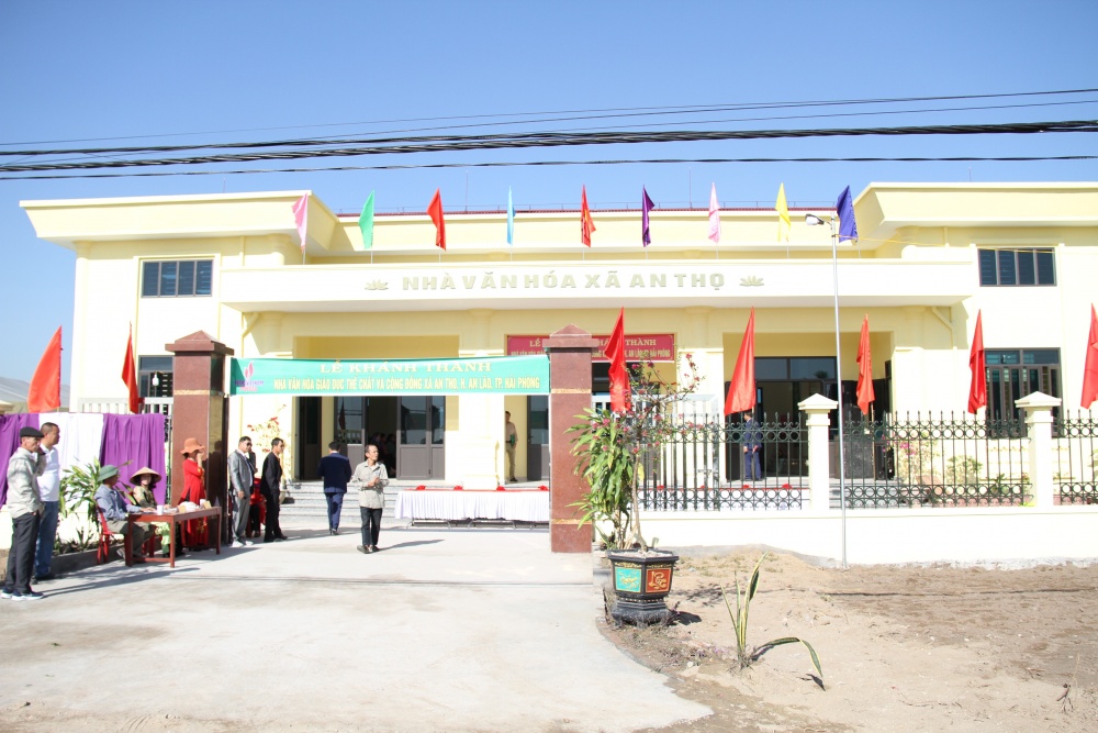 Petrovietnam/PVFCCo: Khánh thành công trình Nhà văn hóa giáo dục thể chất và cộng đồng tại huyện An Lão, Hải Phòng Petrovietnam/PVFCCo: Khánh thành công trình Nhà văn hóa giáo dục thể chất và cộng đồng tại huyện An Lão, Hải Phòng