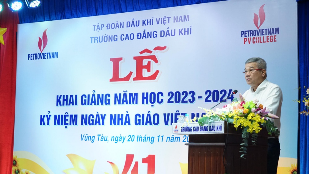 Trường Cao đẳng Dầu khí khai giảng năm học mới 2023-2024 Trường Cao đẳng Dầu khí khai giảng năm học mới 2023-2024