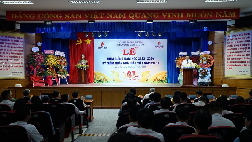 Trường Cao đẳng Dầu khí khai giảng năm học mới 2023-2024 Trường Cao đẳng Dầu khí khai giảng năm học mới 2023-2024