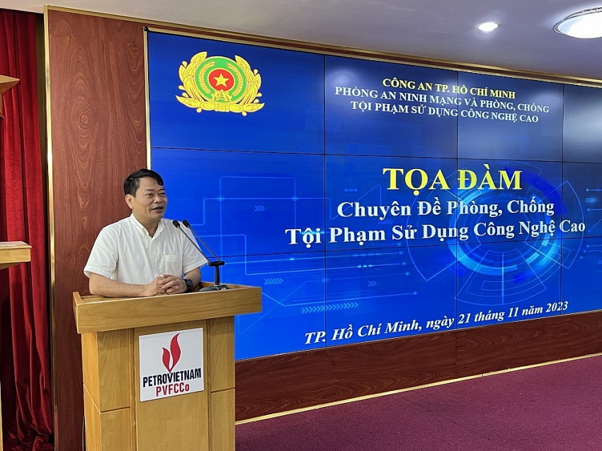PVFCCo tổ chức tọa đàm về phòng chóng tội phạm sử dụng công nghệ cao