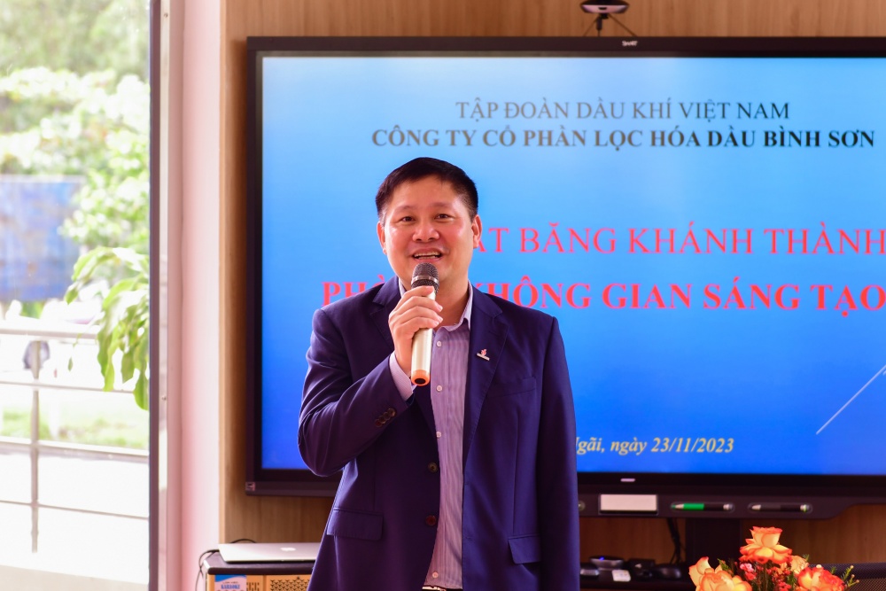 BSR khánh thành phòng Không gian sáng tạo tại NMLD Dung Quất