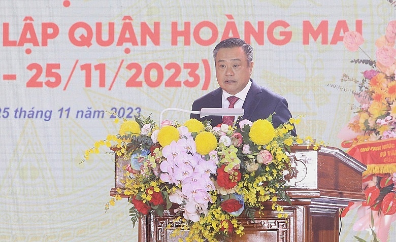 Quận Hoàng Mai (Hà Nội): Tổng thu ngân sách trong 20 năm đạt gần 54.000 tỷ đồng