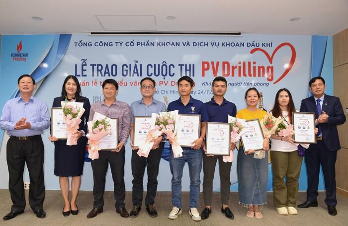PV Drilling trao giải cuộc thi “PV Drilling - Khát vọng người tiên phong”