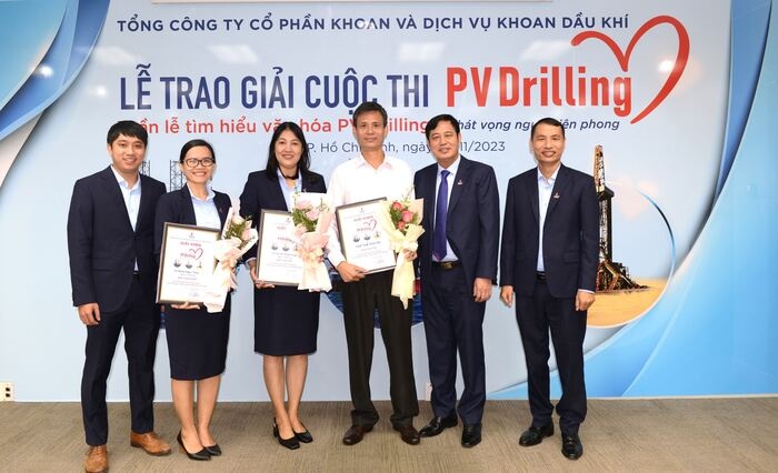 PV Drilling trao giải cuộc thi “PV Drilling - Khát vọng người tiên phong”
