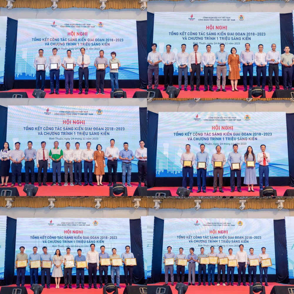 H6. Các hình ảnh khen thưởng tôn vinh phong trào tại Hội nghị