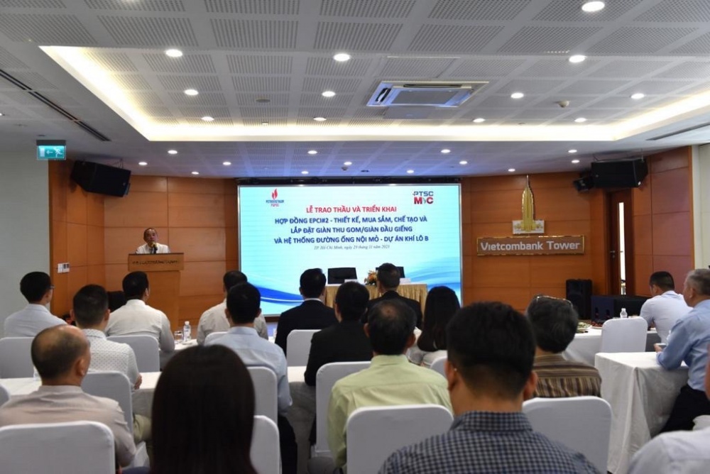 Dự án khí Lô B: PTSC M&C được trao thầu và triển khai Gói thầu EPCI#2
