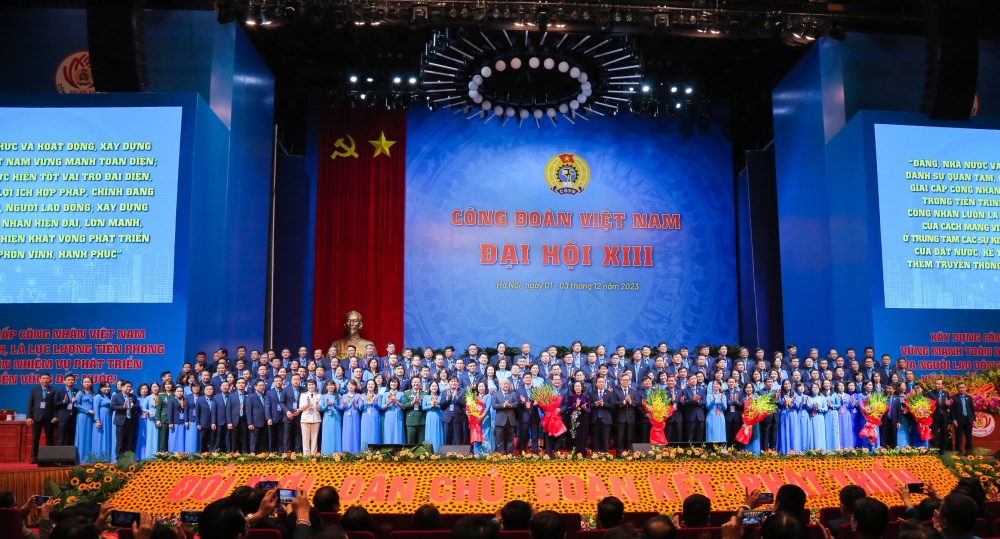 Đại hội XIII Công đoàn Việt Nam thành công tốt đẹp Đại hội XIII Công đoàn Việt Nam thành công tốt đẹp