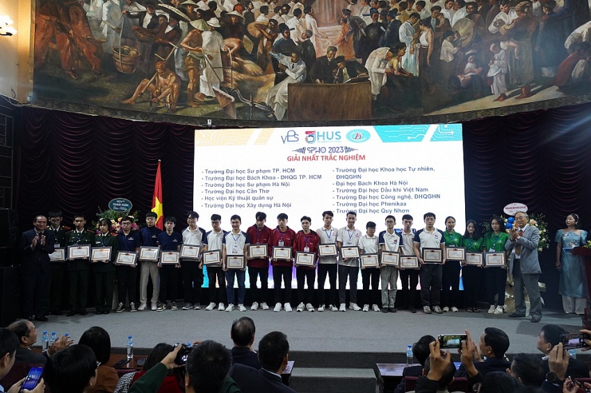 Sinh viên PVU đạt thành tích cao tại Cuộc thi Olympic Vật lý sinh viên toàn quốc lần thứ 25 năm 2023