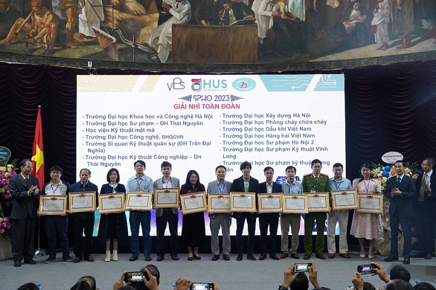 Sinh viên PVU đạt thành tích cao tại Cuộc thi Olympic Vật lý sinh viên toàn quốc lần thứ 25 năm 2023