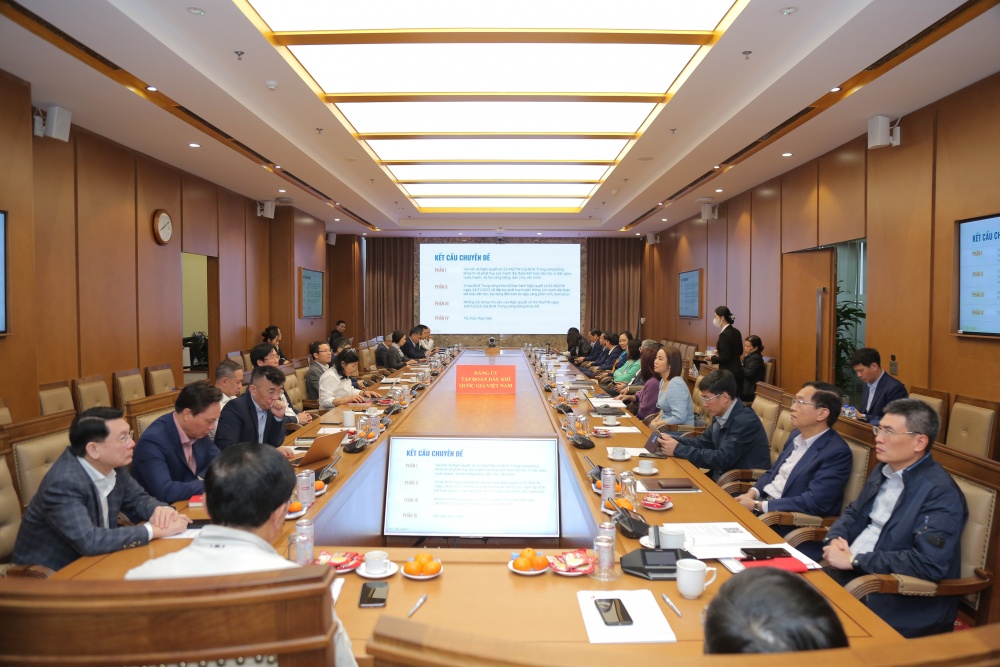 Hơn 11 nghìn Đảng viên Đảng bộ Tập đoàn Dầu khí Quốc gia Việt Nam tham gia học tập quán triệt Nghị quyết Trung ương 8 khoá XIII