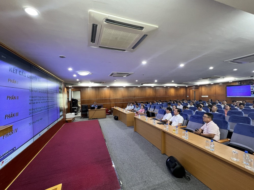 Hơn 11 nghìn đảng viên Đảng bộ Tập đoàn Dầu khí Quốc gia Việt Nam học tập, quán triệt Nghị quyết Trung ương 8 khóa XIII