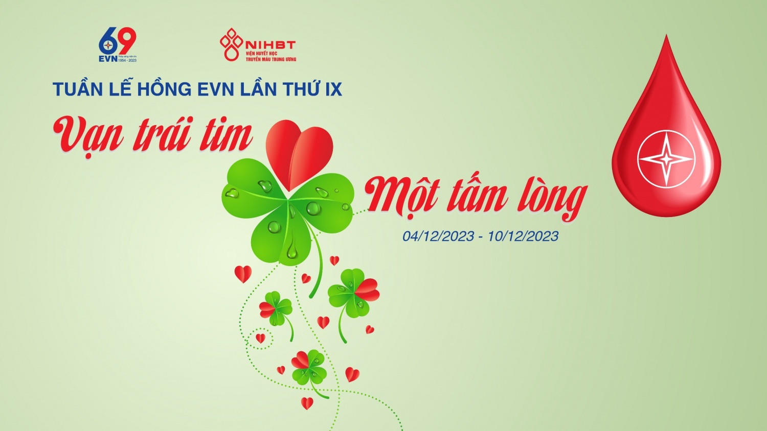 Triển khai chương trình hiến máu tình nguyện - Tuần lễ hồng EVN lần thứ IX