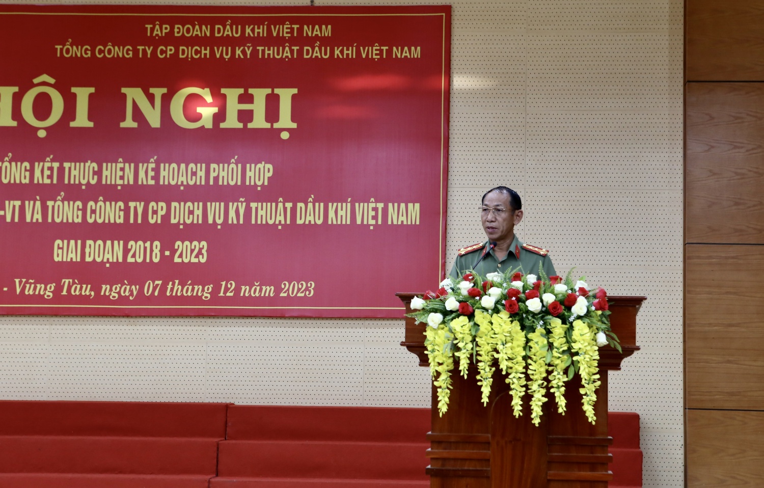 Công an tỉnh BR-VT và PTSC phối hợp triển khai hiệu quả công tác bảo vệ an ninh, an toàn Dầu khí
