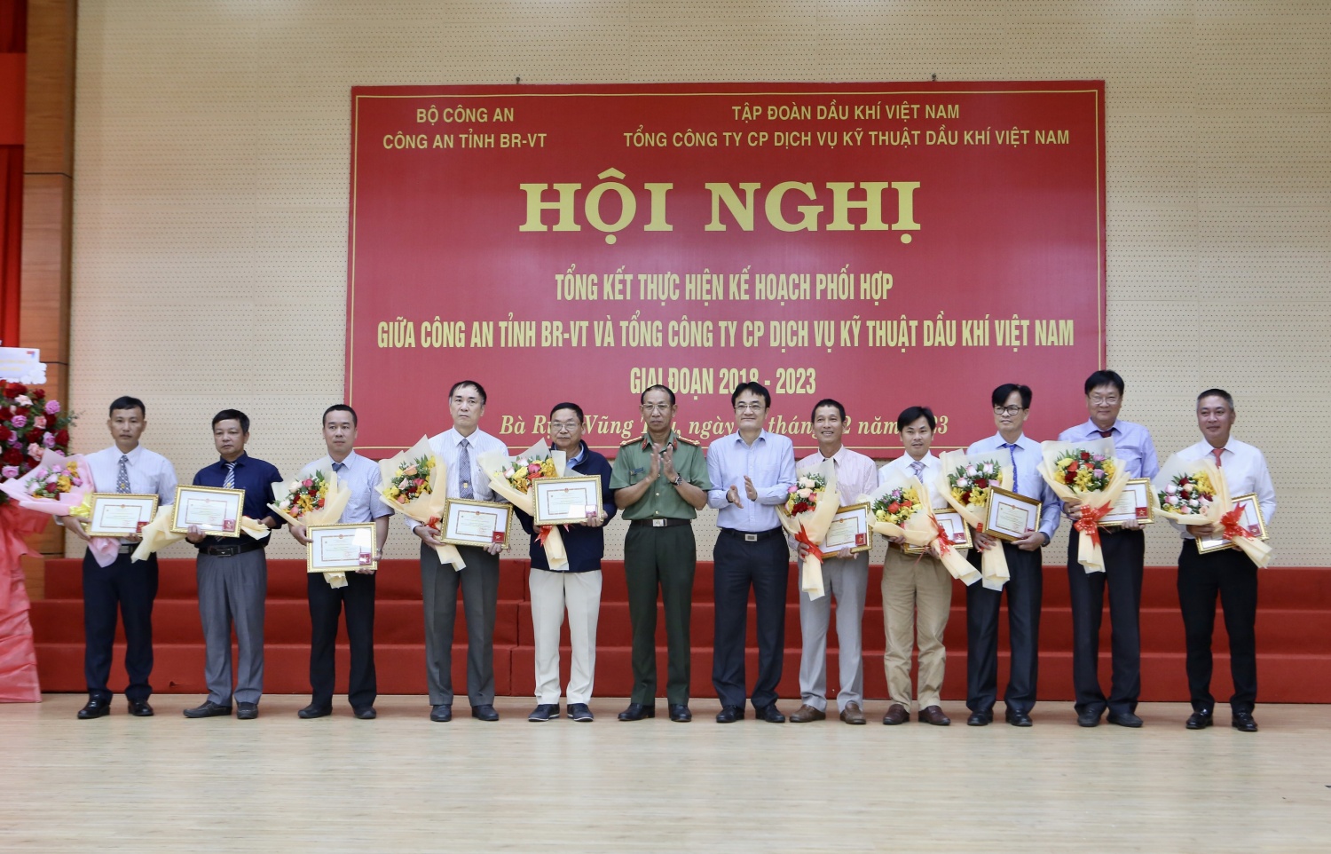 Công an tỉnh BR-VT và PTSC phối hợp triển khai hiệu quả công tác bảo vệ an ninh, an toàn Dầu khí