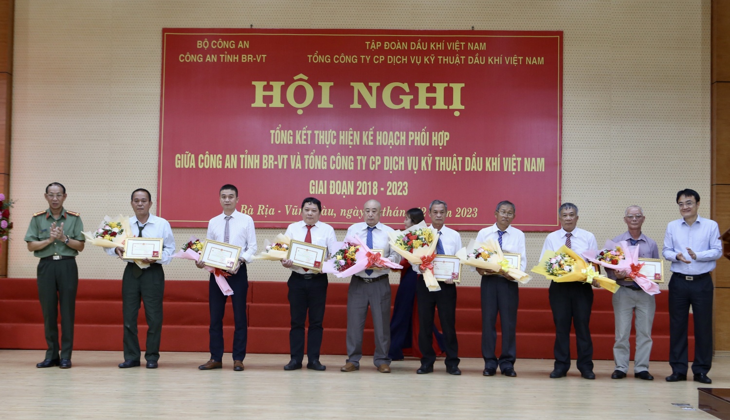 Công an tỉnh BR-VT và PTSC phối hợp triển khai hiệu quả công tác bảo vệ an ninh, an toàn Dầu khí