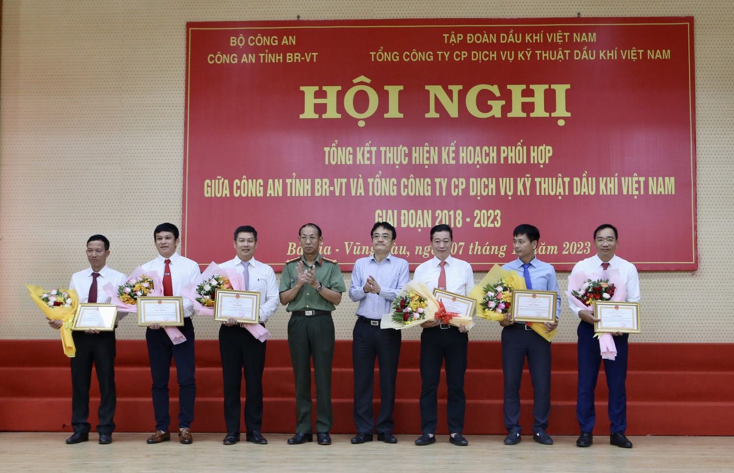 Công an tỉnh BR-VT và PTSC phối hợp triển khai hiệu quả công tác bảo vệ an ninh, an toàn Dầu khí