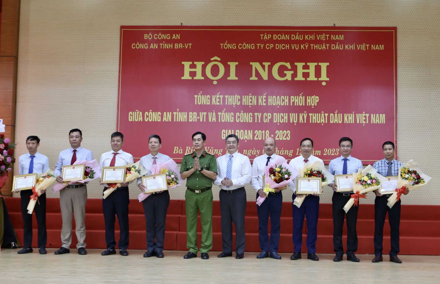 Công an tỉnh BR-VT và PTSC phối hợp triển khai hiệu quả công tác bảo vệ an ninh, an toàn Dầu khí
