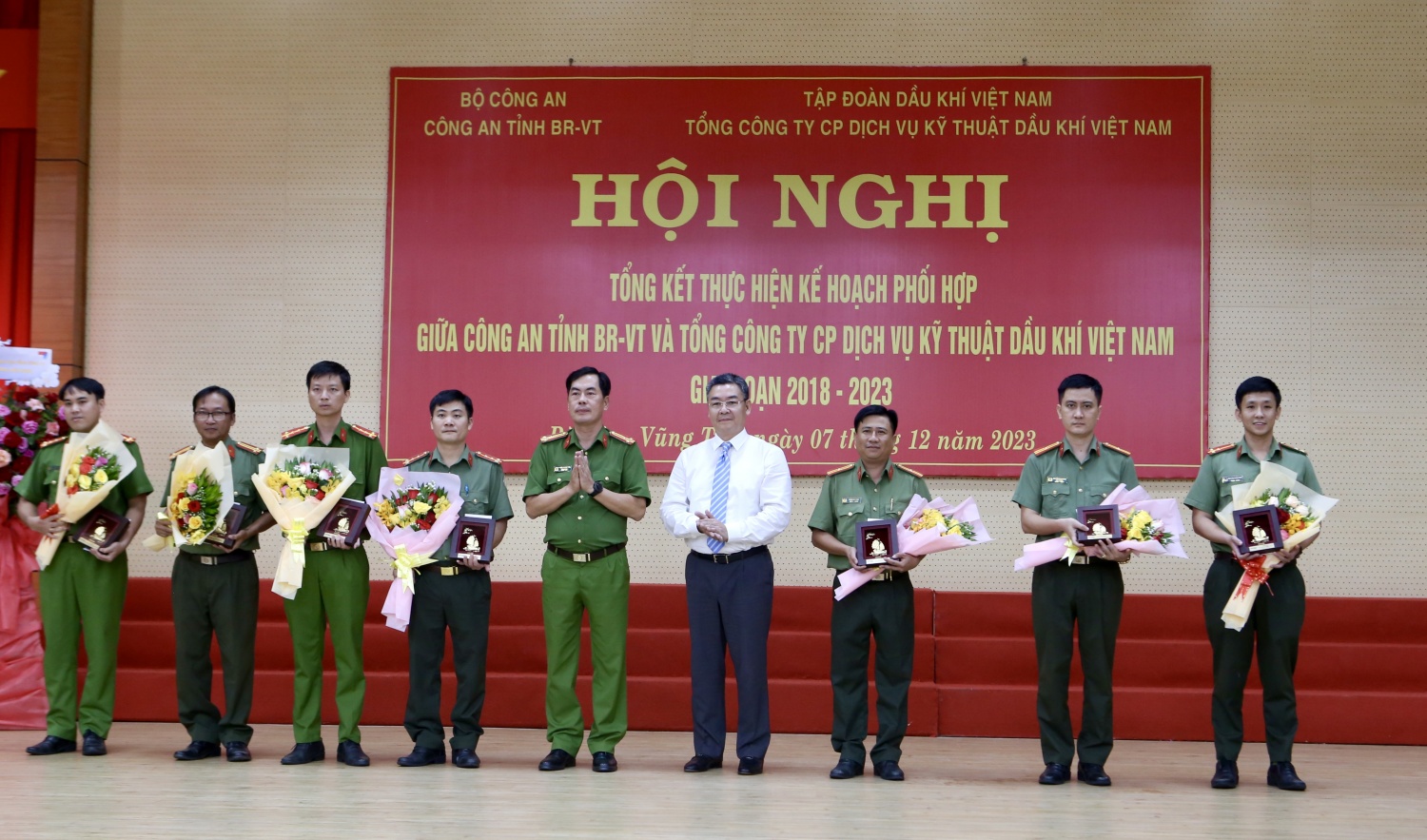 Công an tỉnh BR-VT và PTSC phối hợp triển khai hiệu quả công tác bảo vệ an ninh, an toàn Dầu khí