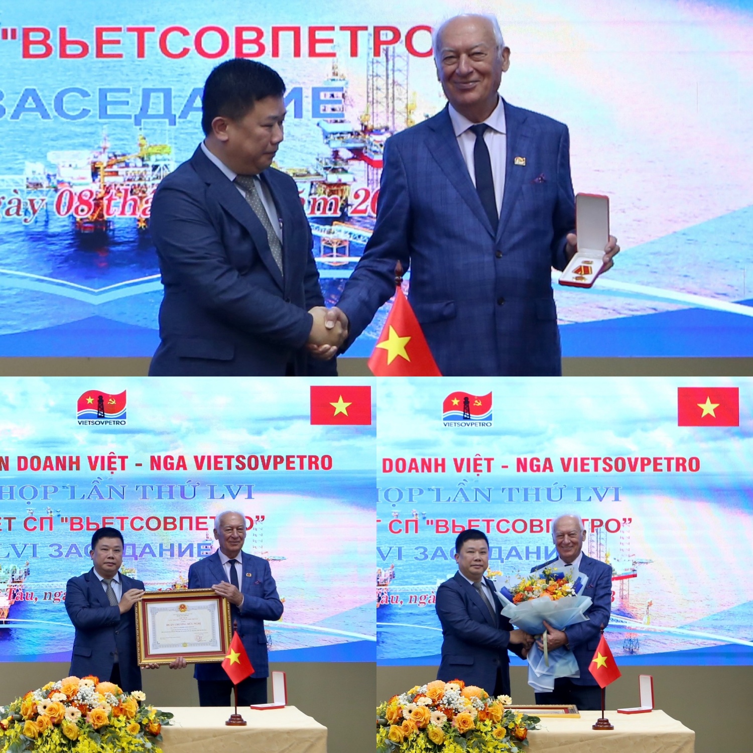 Kỳ họp 56 Hội đồng Liên doanh Việt - Nga Vietsovpetro thành công tốt đẹp