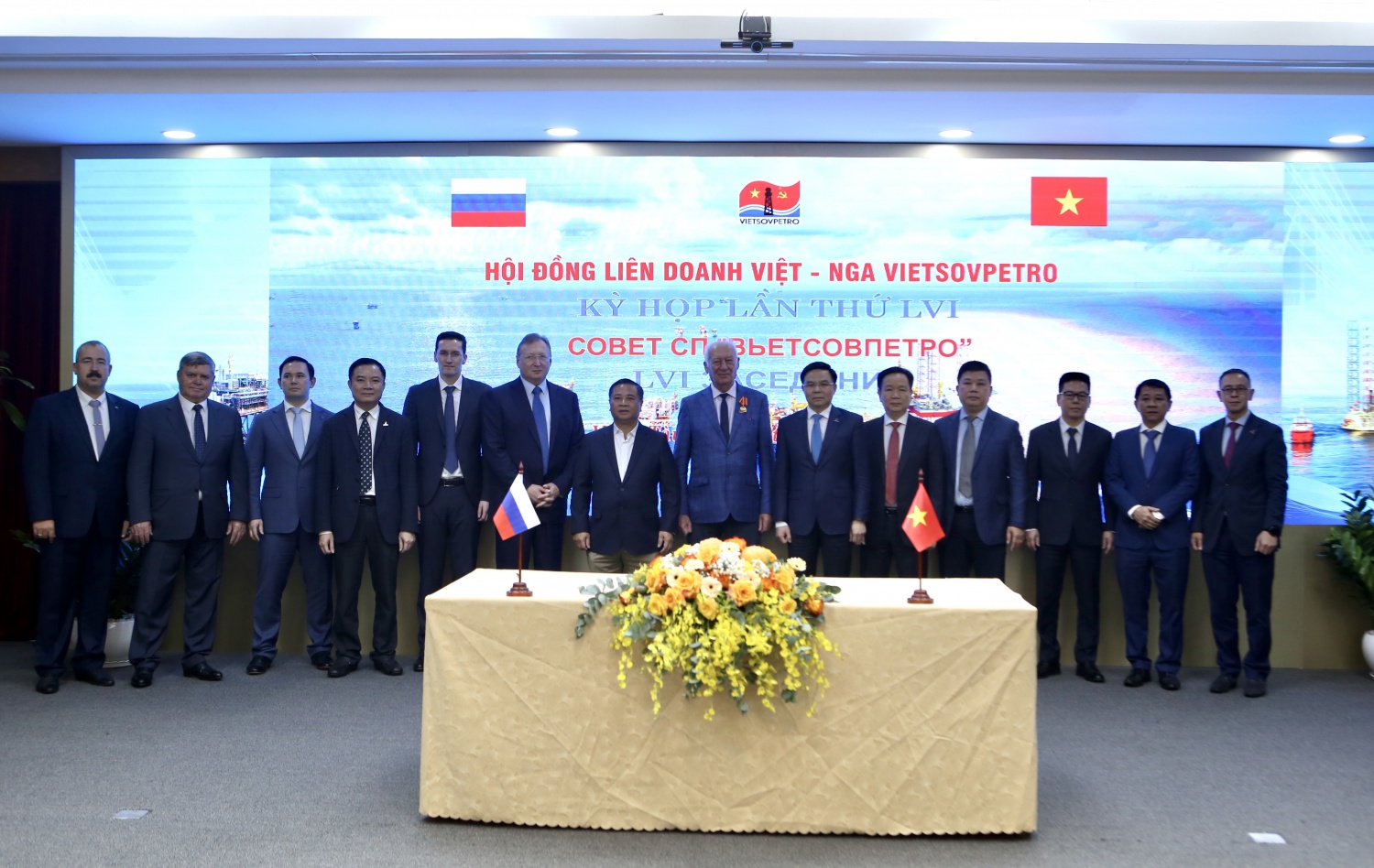 Kỳ họp 56 Hội đồng Liên doanh Việt - Nga Vietsovpetro thành công tốt đẹp
