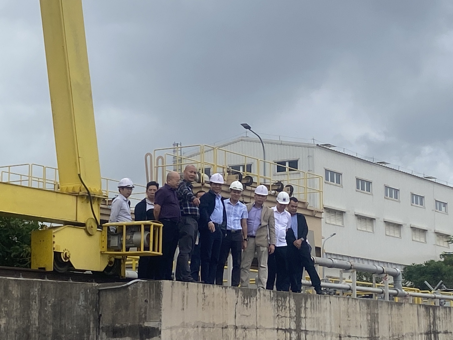 Tổng Giám đốc Petrovietnam Lê Mạnh Hùng kiểm tra công tác vận hành NMNĐ Thái Bình 2