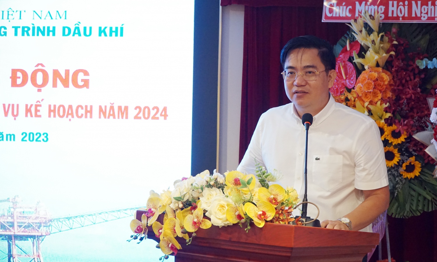Bí thư Đảng ủy, Chủ tịch HĐQT PVMR Nguyễn Trung Trí cảm Bí thư Đảng ủy, Chủ tịch HĐQT PVMR Nguyễn Trung Trí cảm
