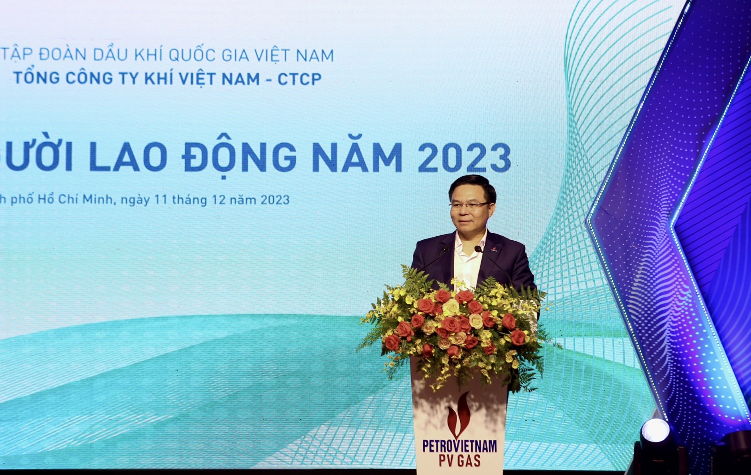 Tổng Giám đốc Petrovietnam Lê Mạnh Hùng phát biểu chỉ đạo