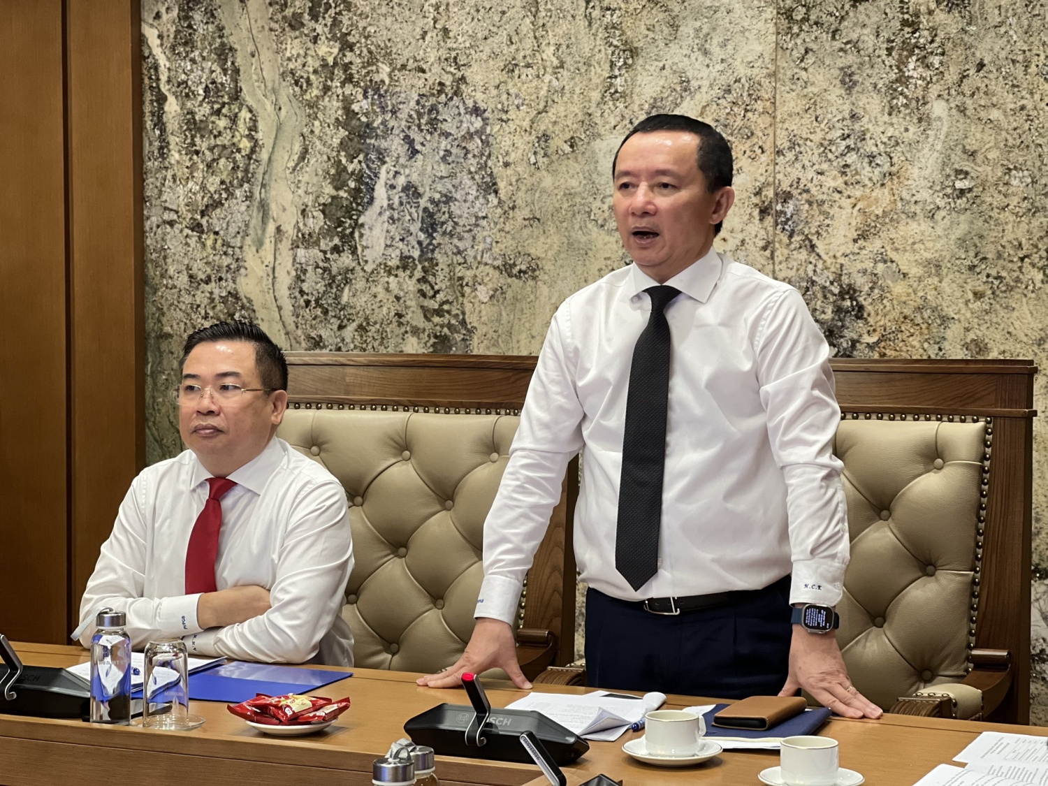 Ông Hồ Công Kỳ phát biểu tại Hội nghị. Ông Hồ Công Kỳ phát biểu tại Hội nghị.