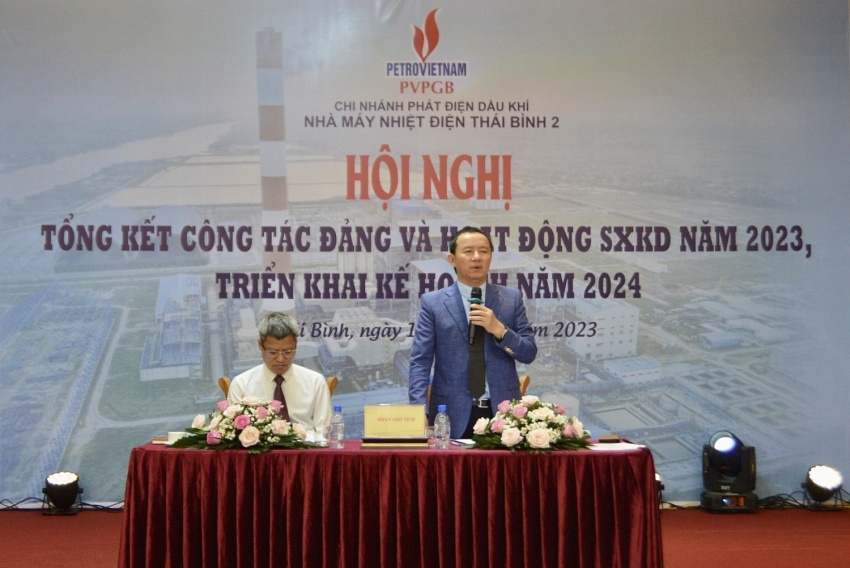 Nhà máy Nhiệt điện Thái Bình 2: Kiên quyết hoàn thành xuất sắc các chỉ tiêu, nhiệm vụ kế hoạch năm 2024 Nhà máy Nhiệt điện Thái Bình 2: Kiên quyết hoàn thành xuất sắc các chỉ tiêu, nhiệm vụ kế hoạch năm 2024