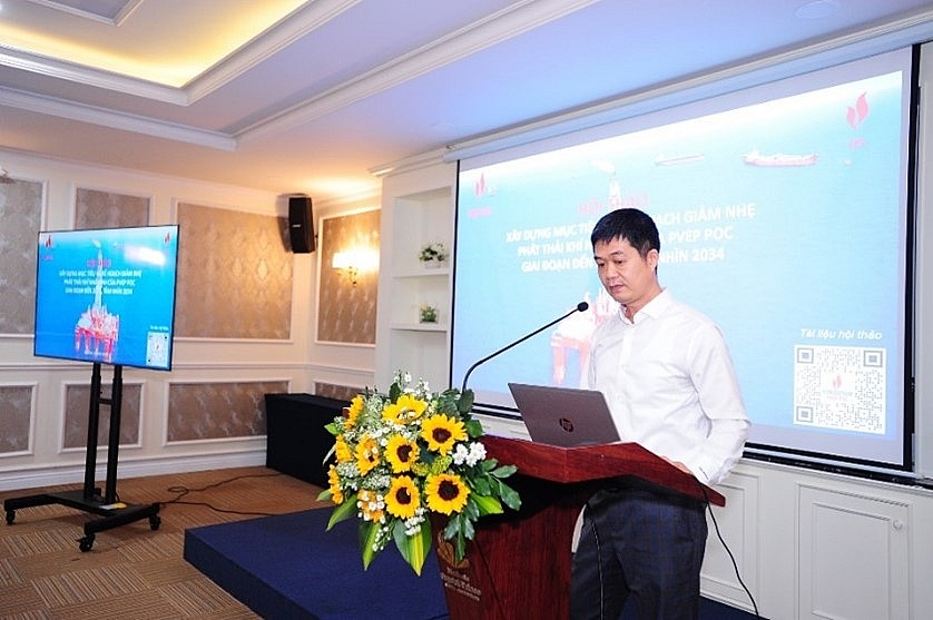 Hội thảo “Xây dựng mục tiêu và kế hoạch giảm nhẹ phát thải khí nhà kính của PVEP POC giai đoạn đến 2025, tầm nhìn 2034” Hội thảo “Xây dựng mục tiêu và kế hoạch giảm nhẹ phát thải khí nhà kính của PVEP POC giai đoạn đến 2025, tầm nhìn 2034”
