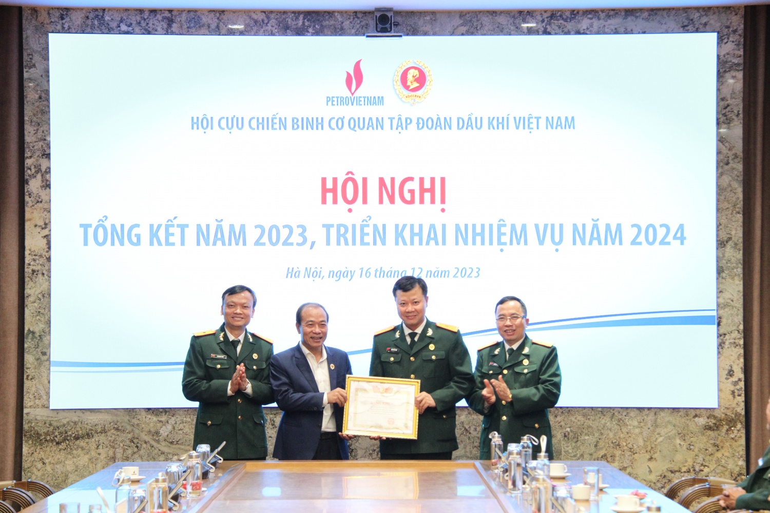Hội CCB Cơ quan Tập đoàn gương mẫu đi đầu trong nhiều hoạt động