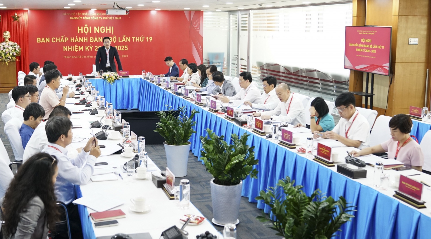 Hội nghị BCH Đảng bộ Tổng công ty Khí Việt Nam lần thứ 19 nhiệm kỳ 2020-2025 Hội nghị BCH Đảng bộ Tổng công ty Khí Việt Nam lần thứ 19 nhiệm kỳ 2020-2025