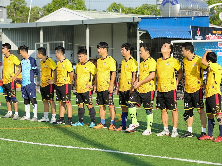Sôi nổi Giải bóng đá PVEP CUP khu vực phía Nam năm 2023
