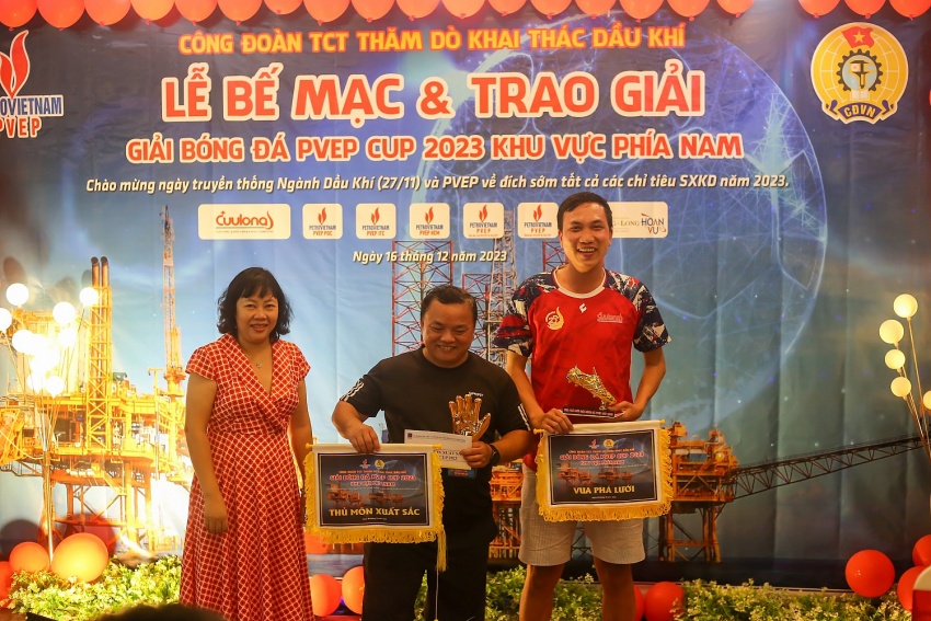 Sôi nổi Giải bóng đá PVEP CUP khu vực phía Nam năm 2023