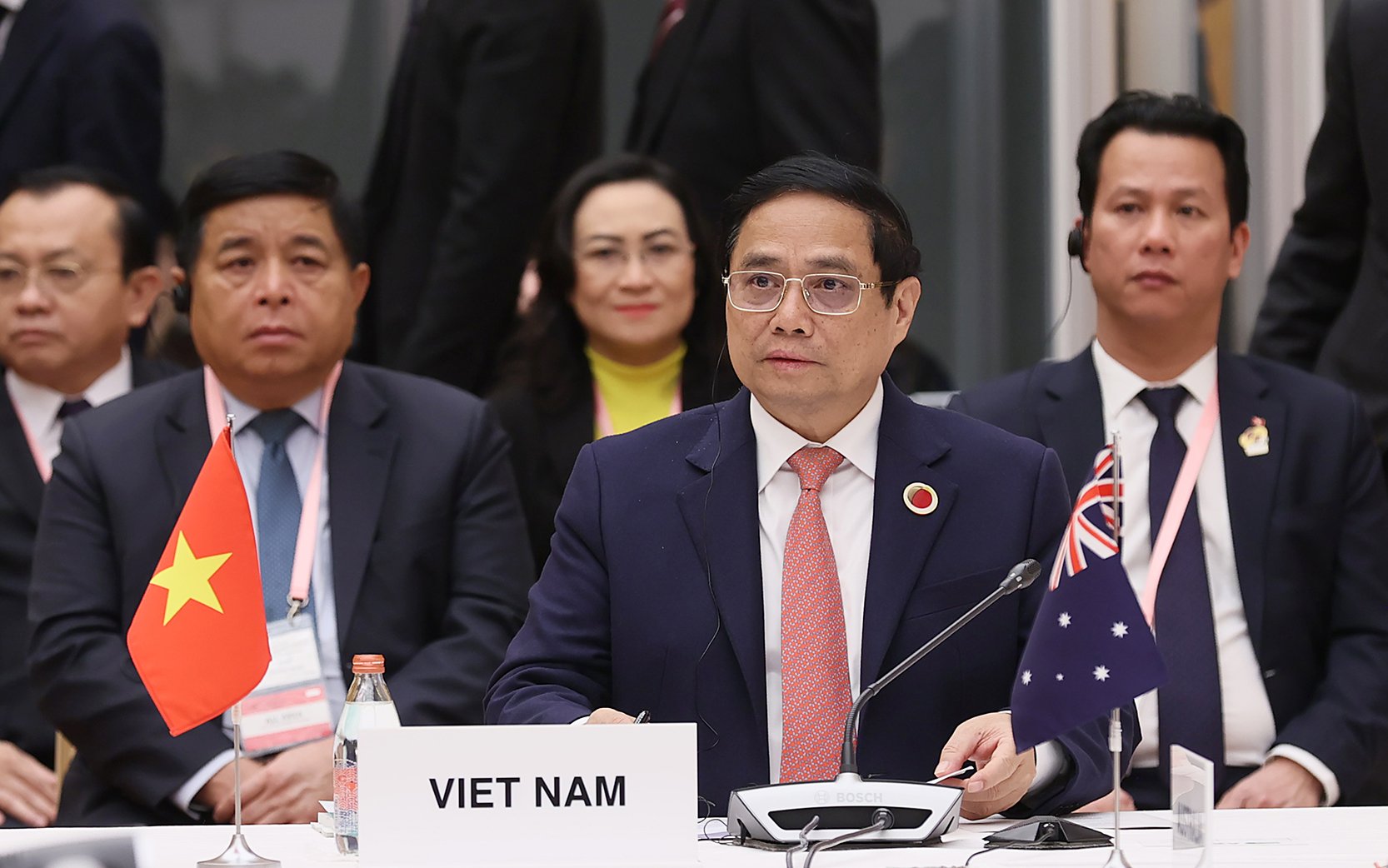 Thủ tướng Phạm Minh Chính: Chung ý chí, quyết tâm cao và hành động quyết liệt hướng tới một châu Á phát triển phát thải ròng bằng 0- Ảnh 2. Thủ tướng Phạm Minh Chính: Chung ý chí, quyết tâm cao và hành động quyết liệt hướng tới một châu Á phát triển phát thải ròng bằng 0- Ảnh 2.