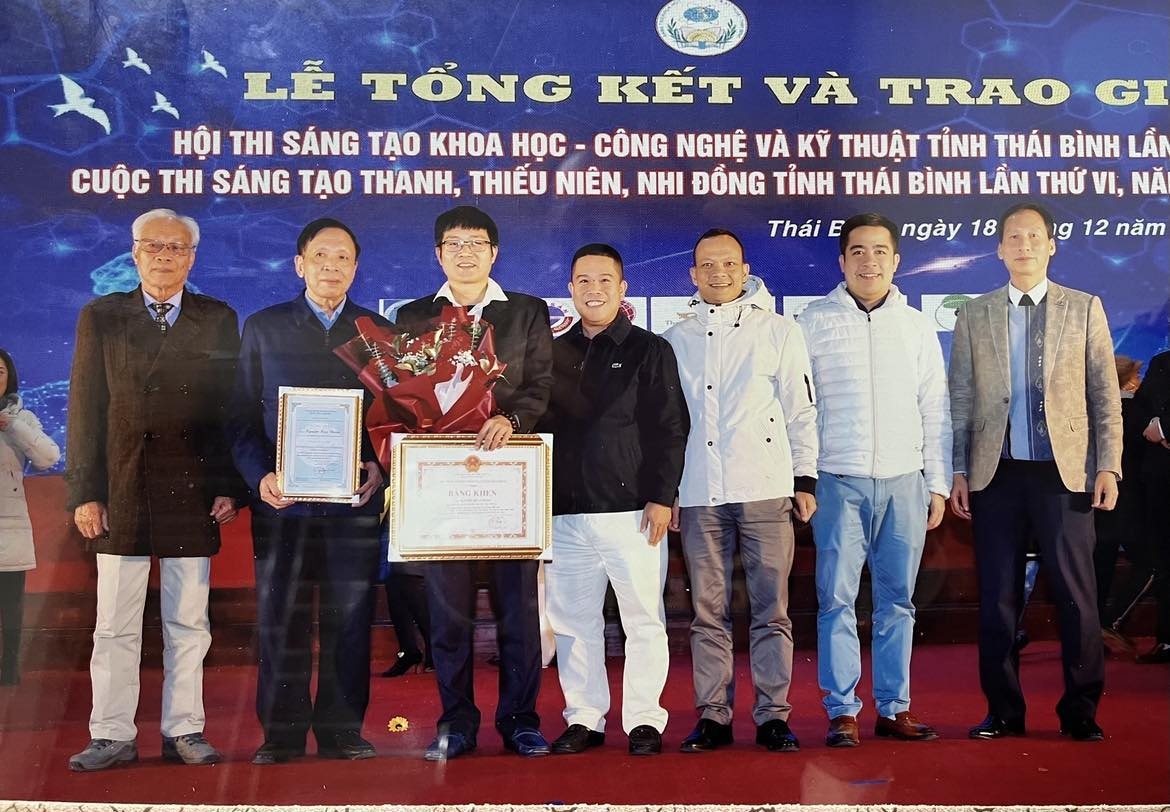 Ban QLDA ĐLDK Thái Bình 2 đạt giải cao tại Hội thi Sáng tạo Khoa học - Công nghệ và Kỹ thuật tỉnh Thái Bình