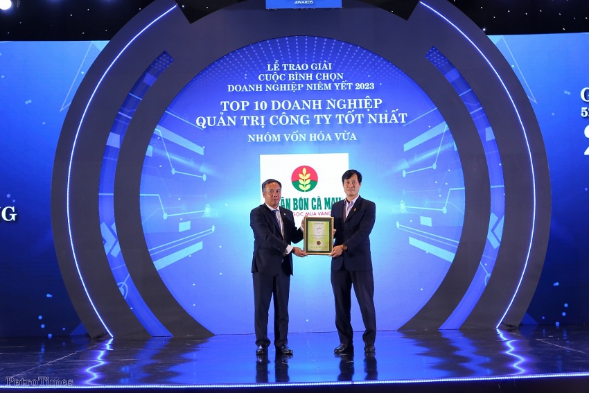 Phân bón Cà Mau thuộc top 10 