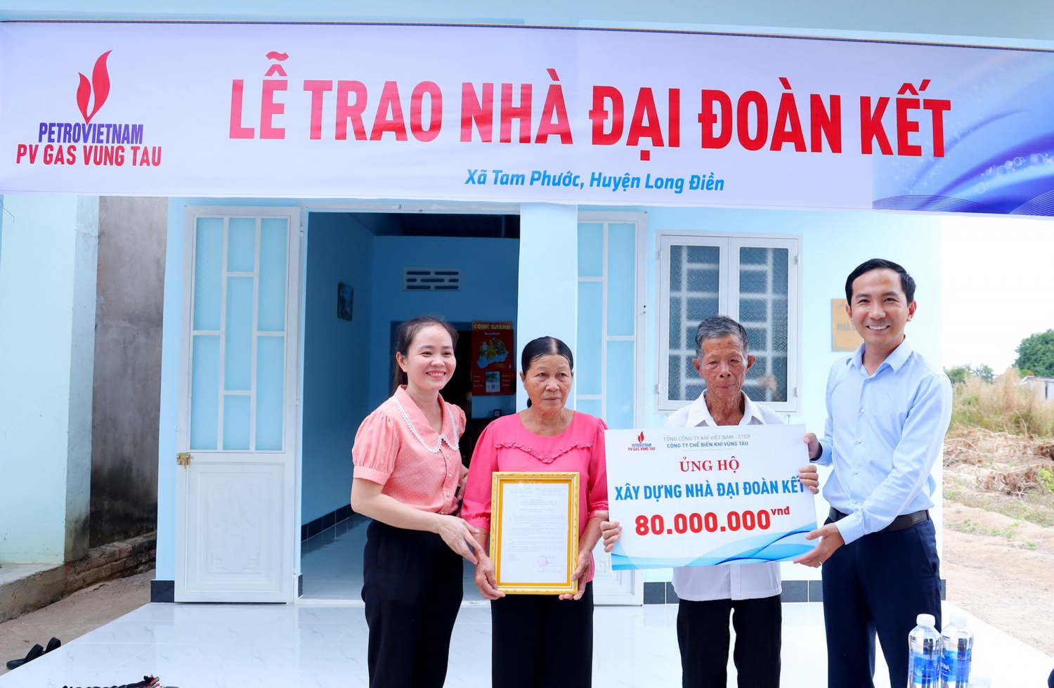 H1. Trao nhà Đại đoàn kết tại xã Tam Phước, huyện Long Điền H1. Trao nhà Đại đoàn kết tại xã Tam Phước, huyện Long Điền