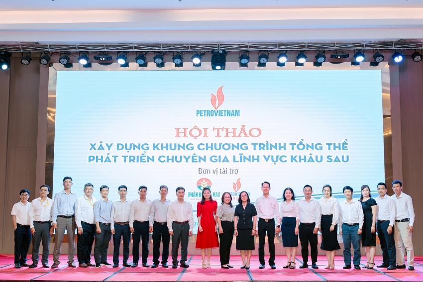Hội thảo Xây dựng khung chương trình tổng thể phát triển chuyên gia lĩnh vực khâu sau của PVN
