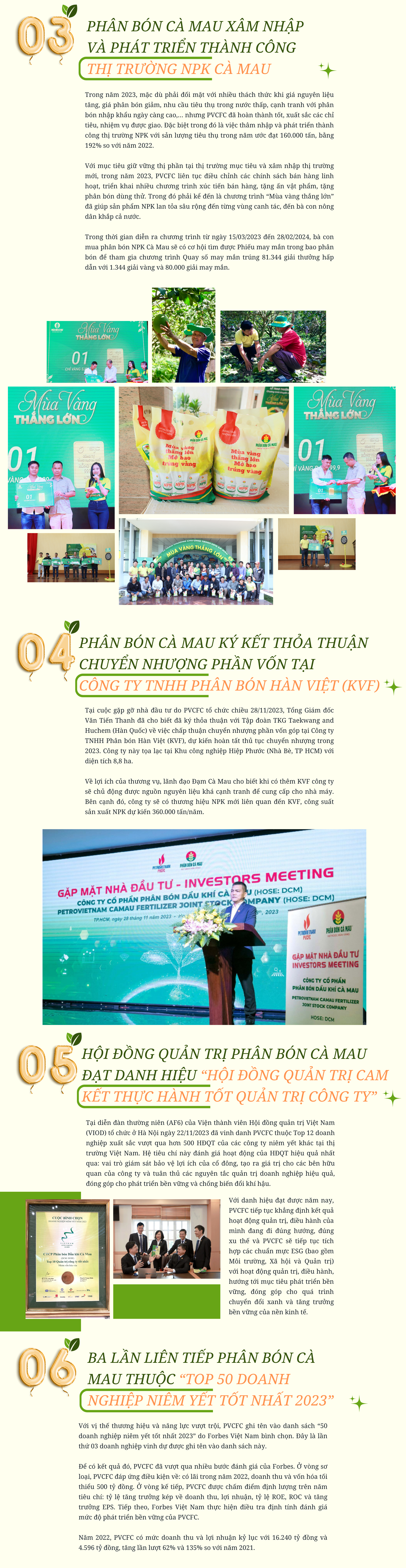 [P magazine] Dấu ấn PVCFC năm 2023 qua 10 sự kiện tiêu biểu