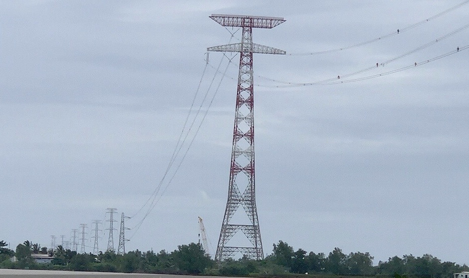 Đóng điện đường dây 500kV Sông Hậu – Đức Hòa Đóng điện đường dây 500kV Sông Hậu - Đức Hòa