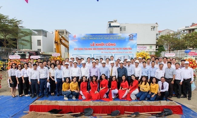 PV Drilling khởi công xây dựng tòa nhà văn phòng tại TP Vũng Tàu